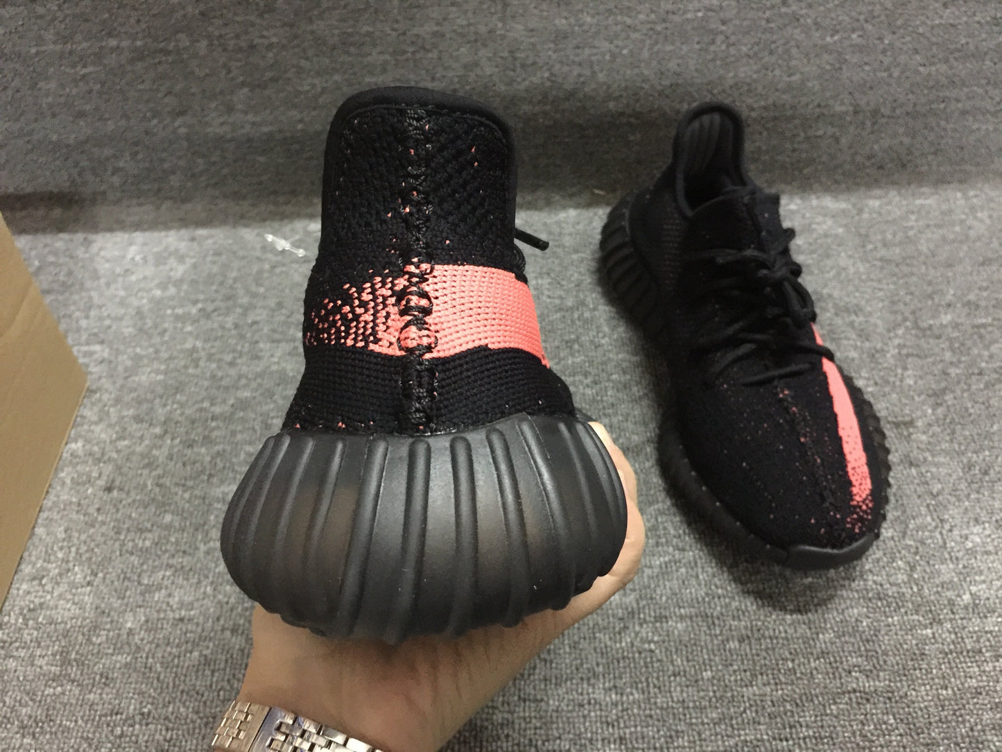 Yeezy 350 Core Black Red