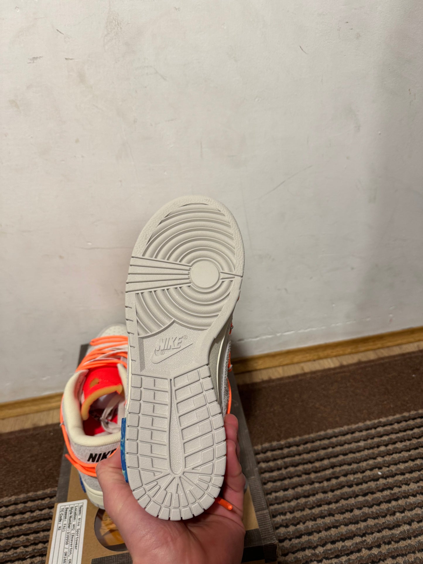 Off White dunk Broj 41 Lot 31(Odmah dostupno)