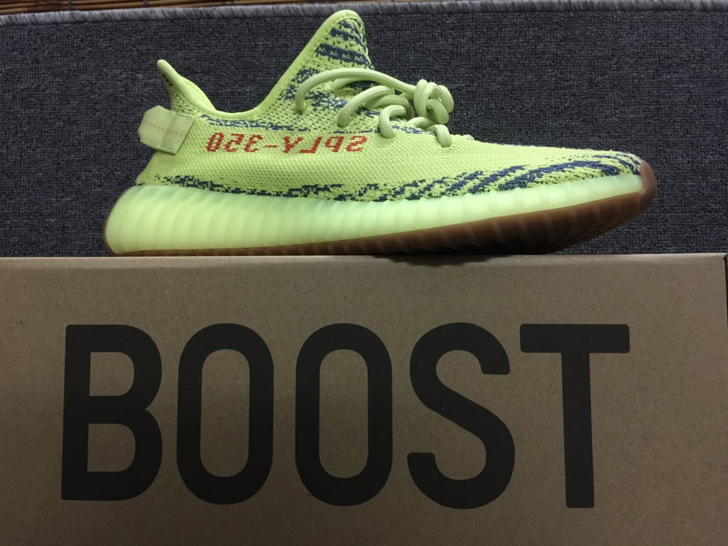 Yeezy 350 Semi Frozen Yellow