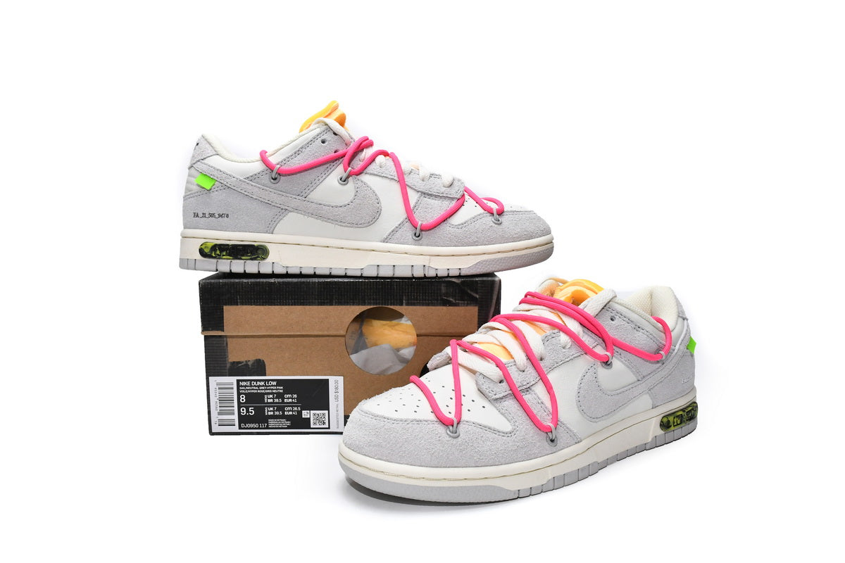 Off white dunk low lot 17