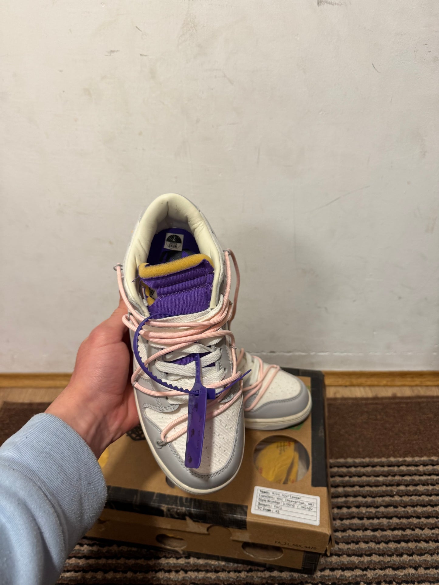 Off White dunk Lot 24 Broj 40(Odmah dostupno)