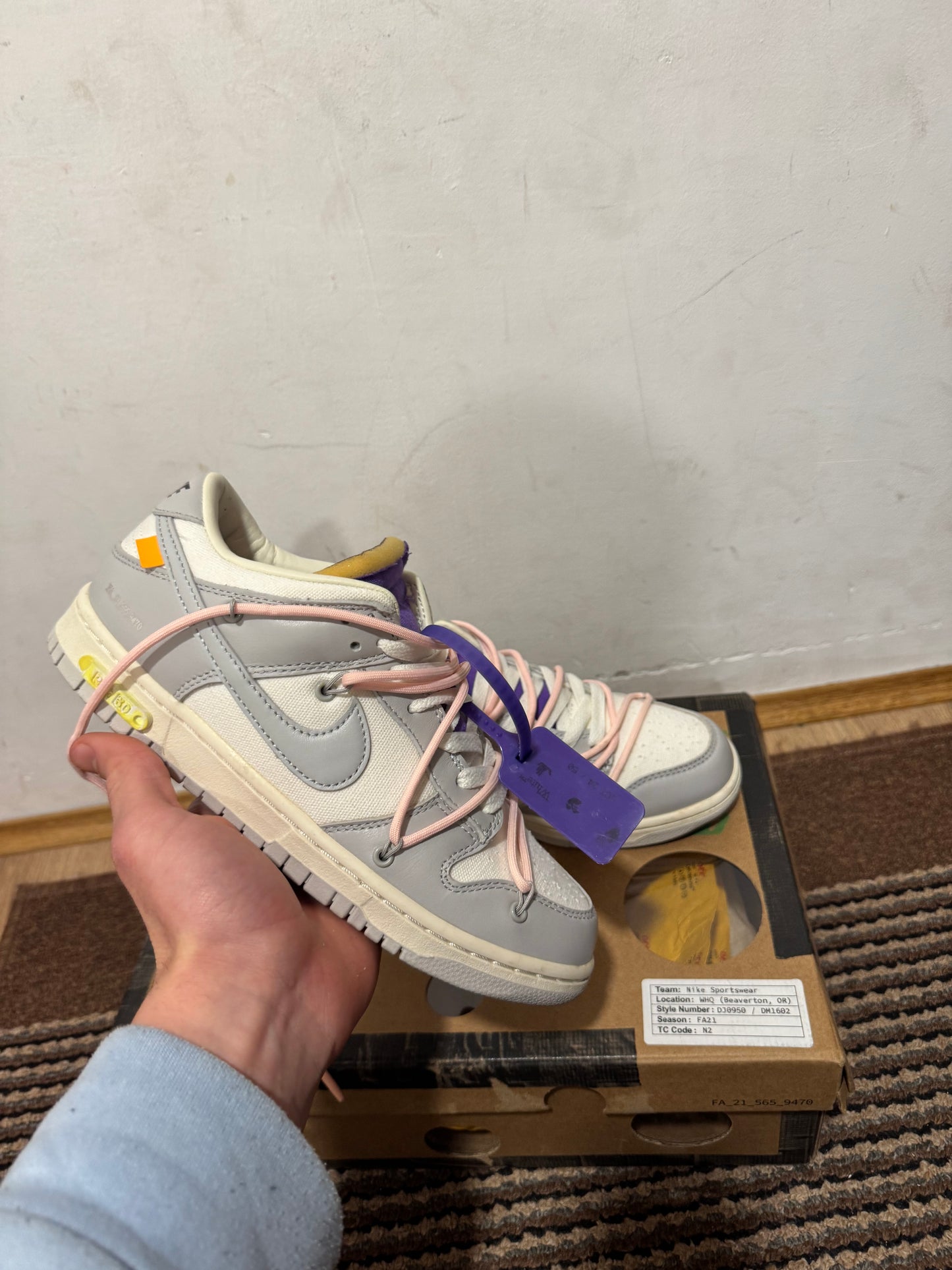 Off White dunk Lot 24 Broj 40(Odmah dostupno)