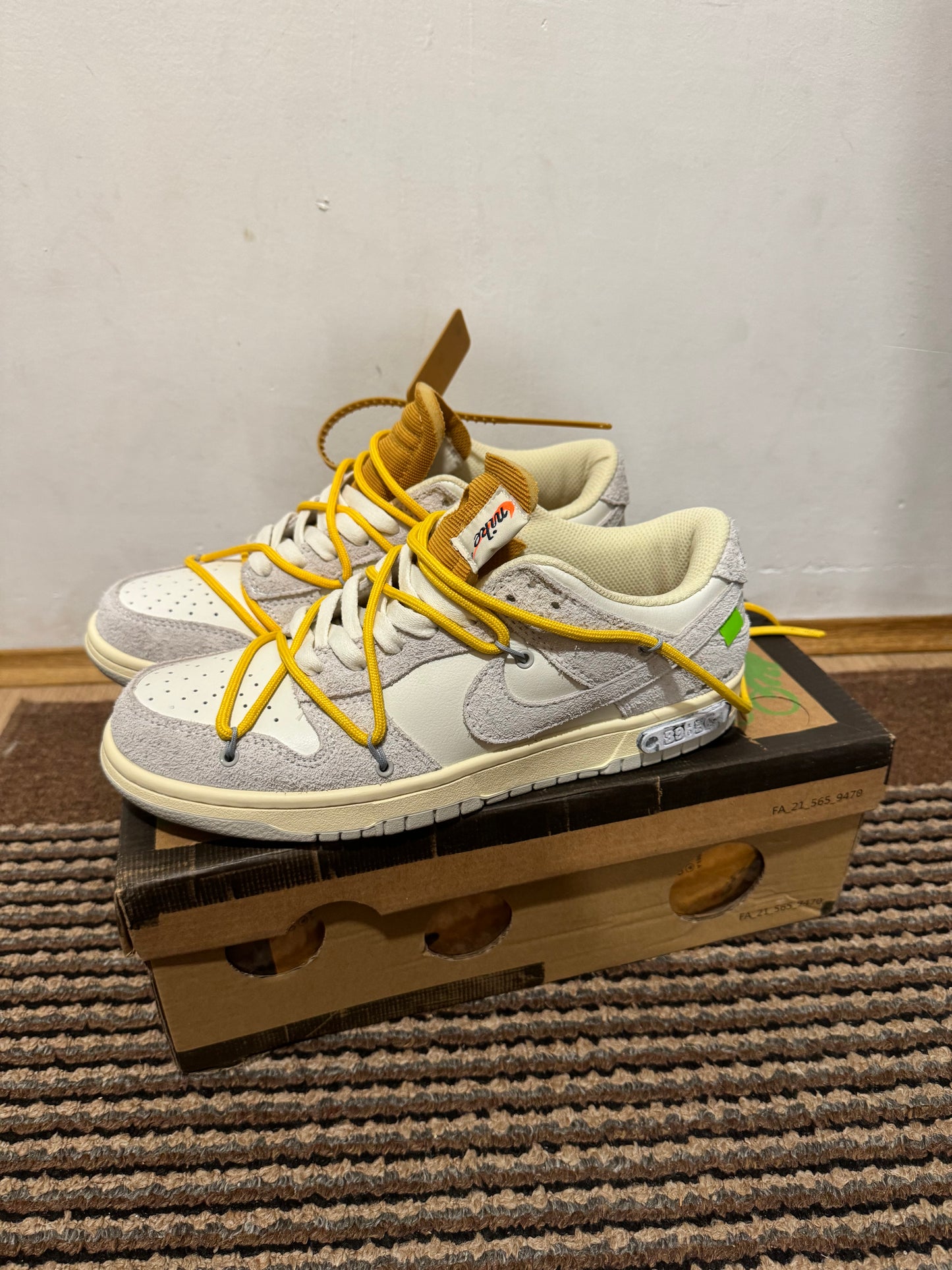 Off White dunk Lot 39 Broj 41(Odmah dostupno)