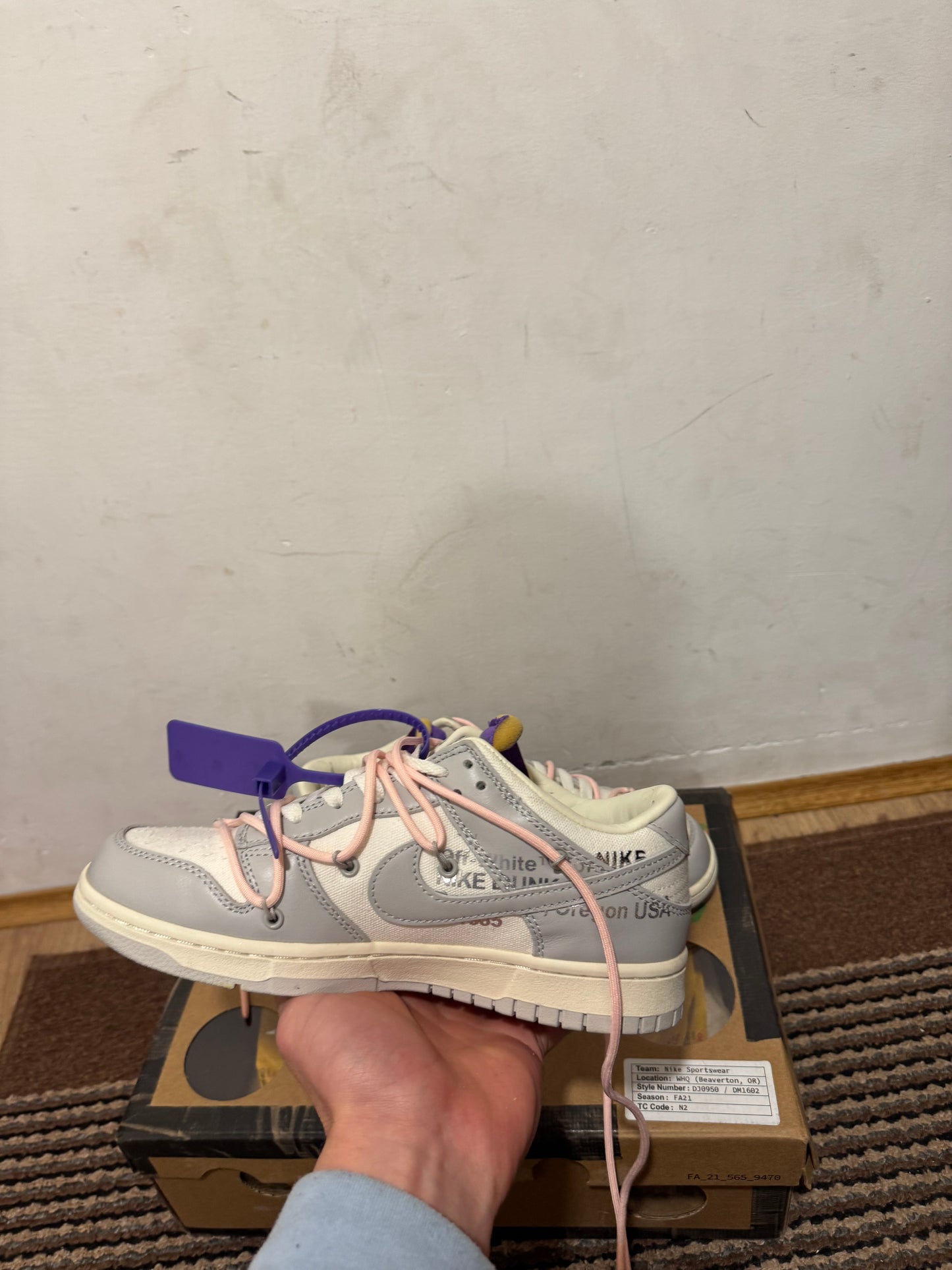 Off White dunk Lot 24 Broj 40(Odmah dostupno)