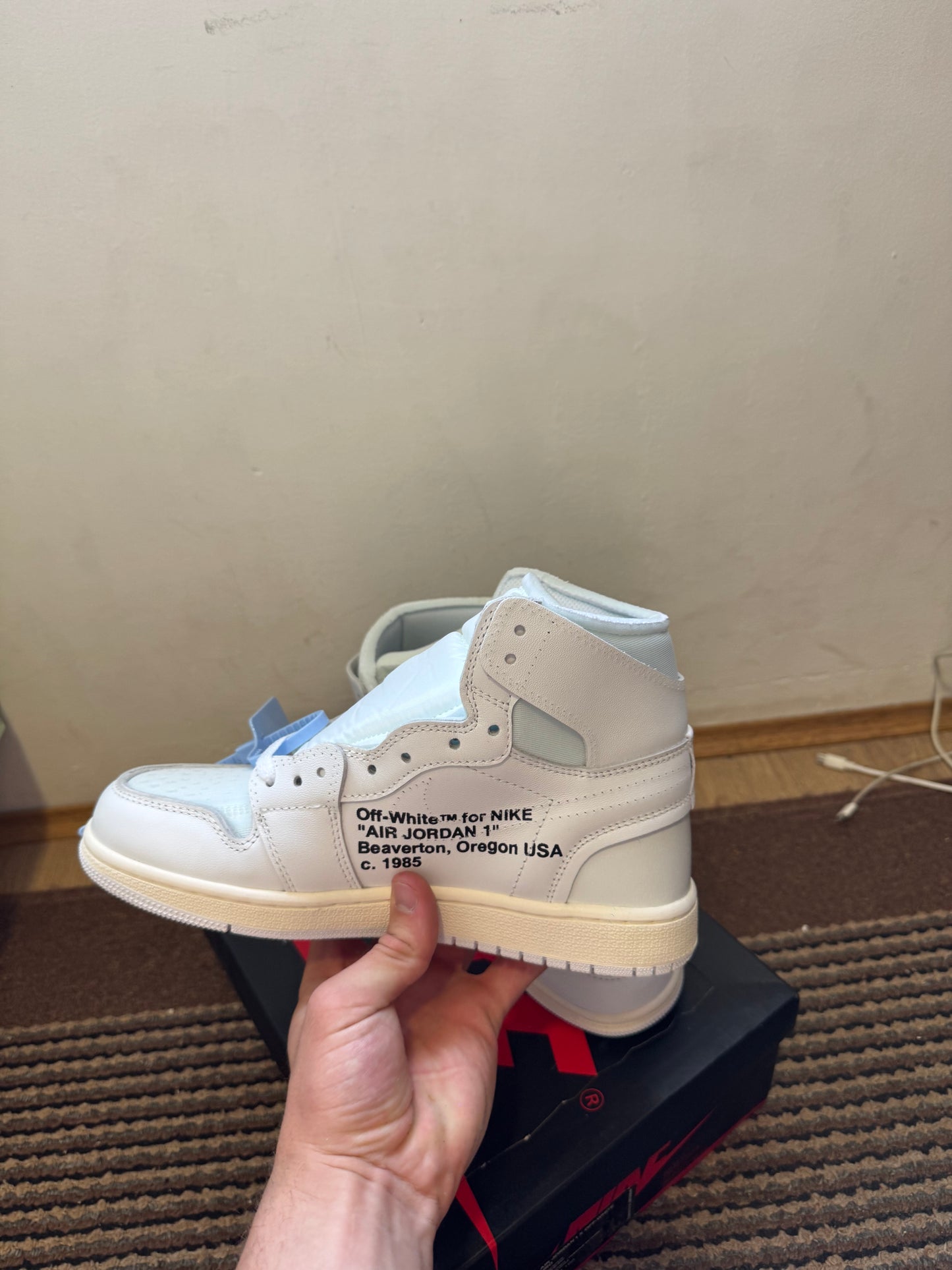 Jordan 1 High Off White Euro Broj 39(Odmah dostupno)