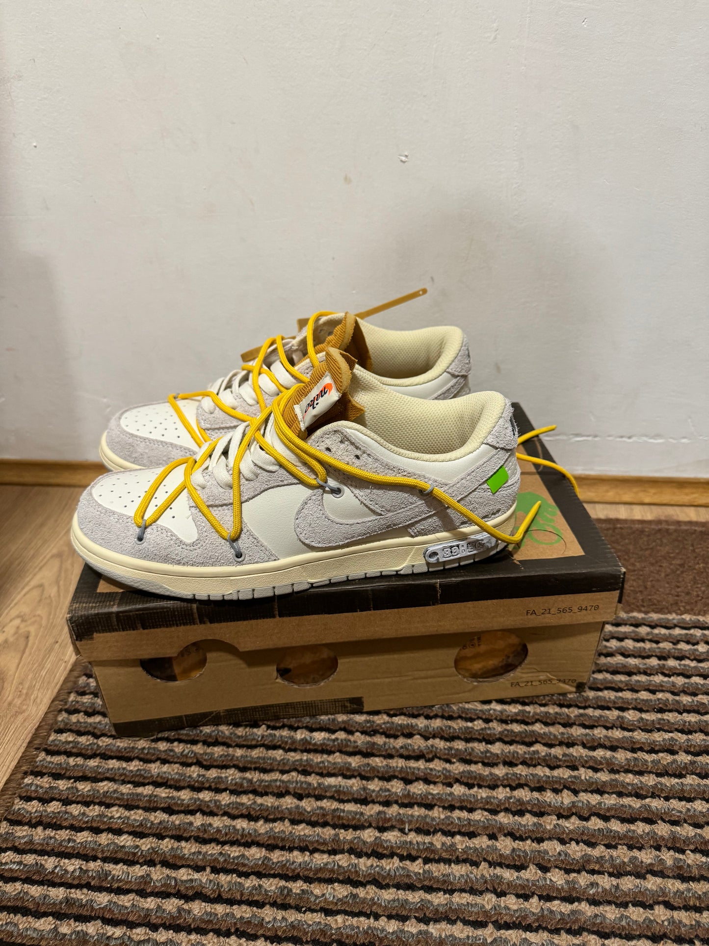 Off White dunk Lot 39 Broj 41(Odmah dostupno)