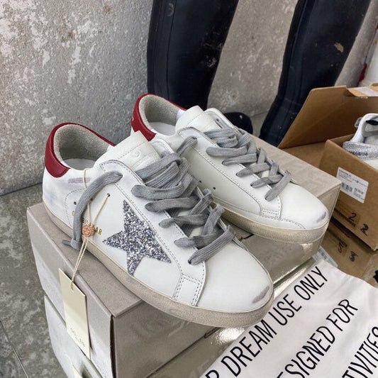 Golden Goose White Red