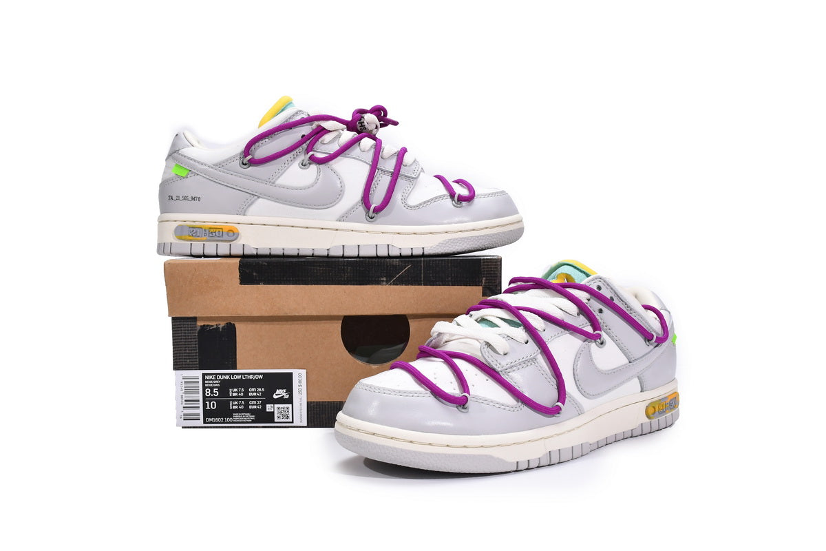 Off white dunk low lot 21