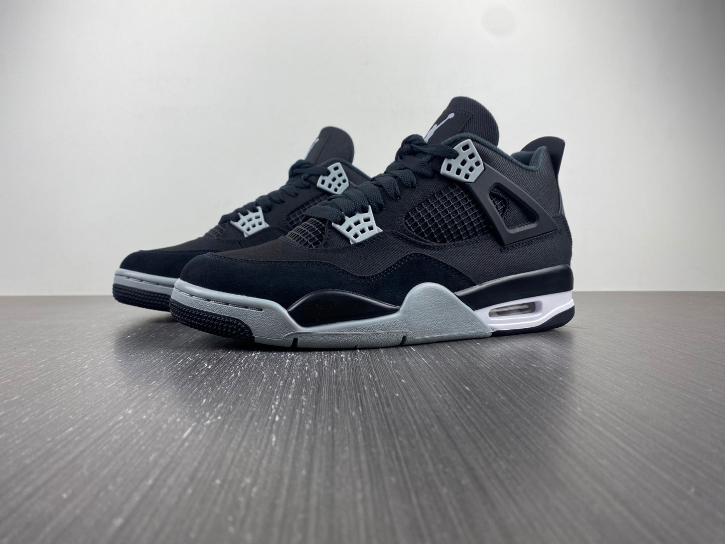 Jordan 4 Black Canvas