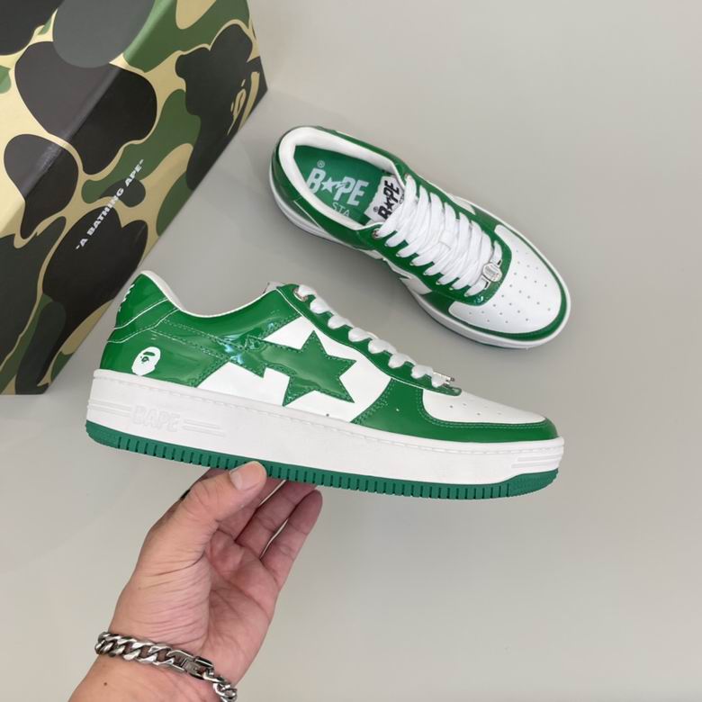 Ape Bape Sta Green White