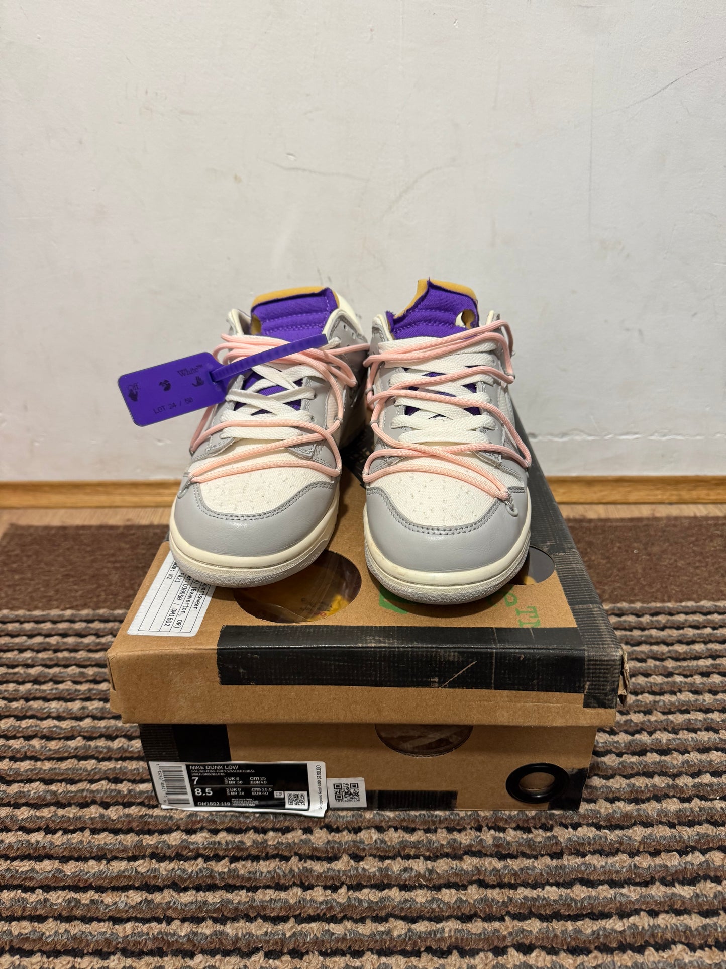 Off White dunk Lot 24 Broj 40(Odmah dostupno)