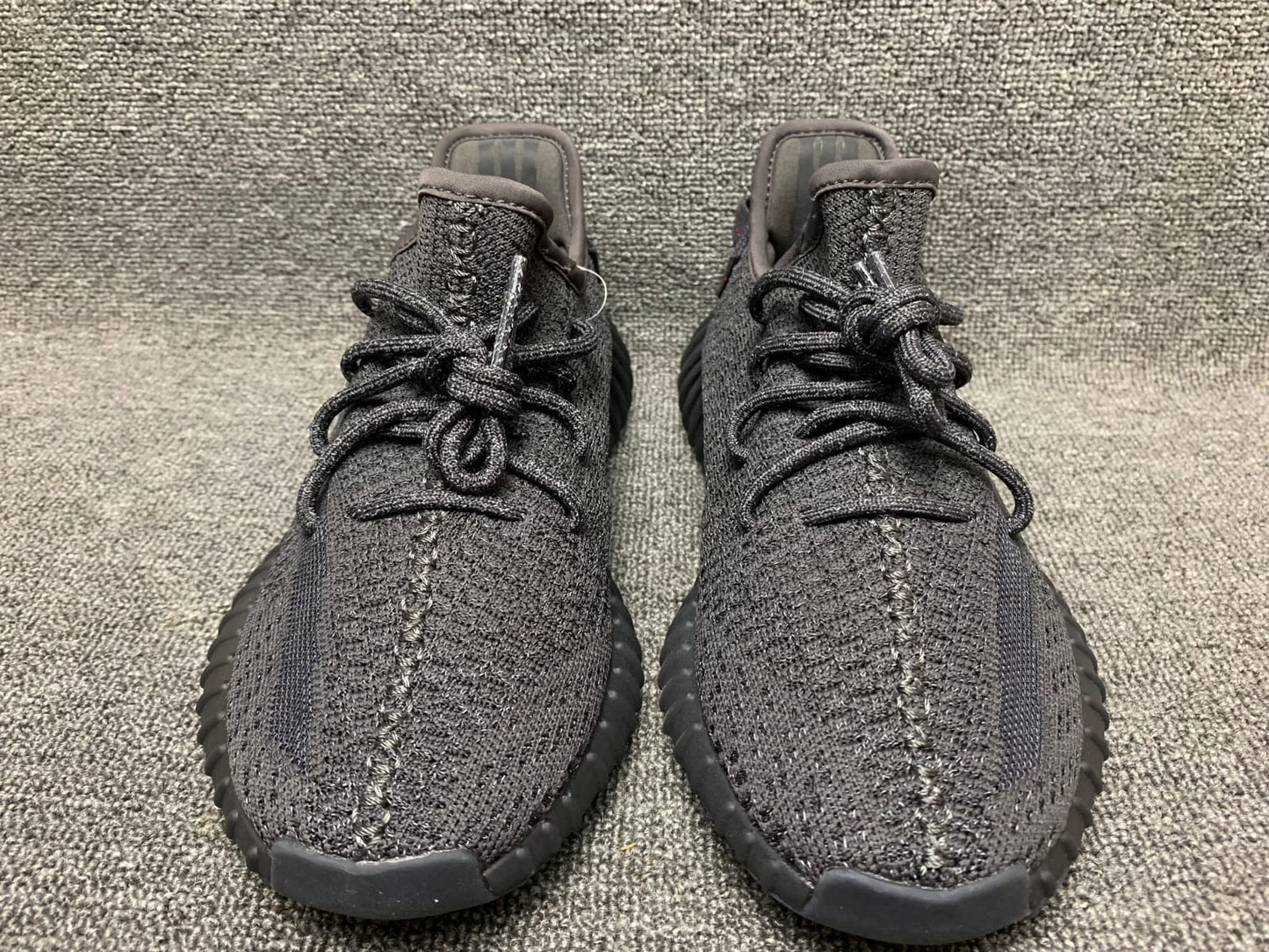 Yeezy 350 Static black reflective