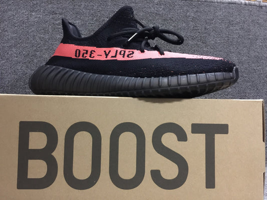 Yeezy 350 Core Black Red