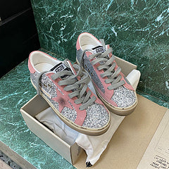 Golden Goose Silver and Pink