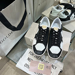 Golden Goose White and Black