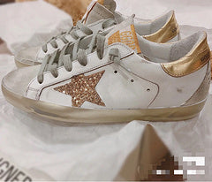 Golden Goose Gold and White