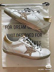 Golden Goose Gold and White