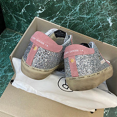 Golden Goose Silver and Pink